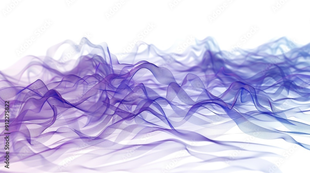 Poster A close-up view of a purple and white background with no additional objects or elements