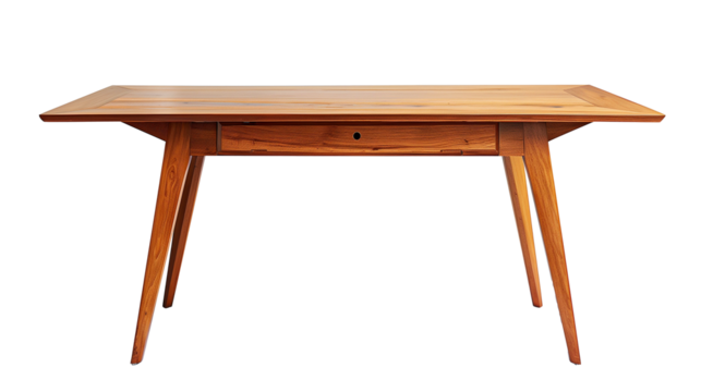 Scandinavian style modern wooden table
 