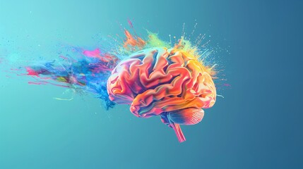 The Colorful Explosion of Creative Cognitive Processes