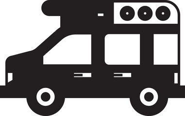 Motor Home Car Icon
