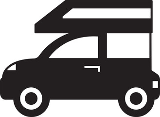 Motor Home Car Icon
