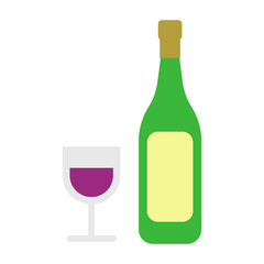 Wine Bottle Christmas Party