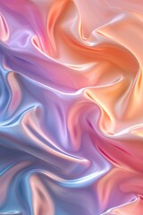 Obraz premium A detailed view of a vibrant and textured fabric