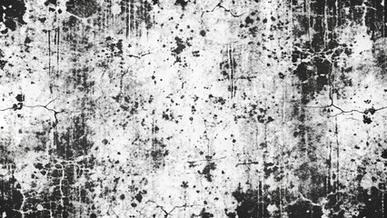 Fototapeta premium Distress Overlay Texture black and white