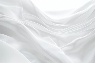 Fototapeta premium A close-up shot of a white cloth with intricate details