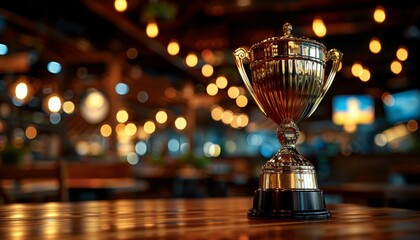 Employee receiving recognition award in a corporate setting 