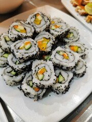 delicious sushi food