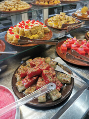 egyptian desserts in the hotel