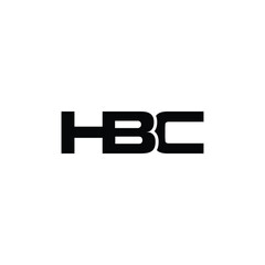 HBC logo design vector