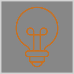 Light Bulb Icon Design