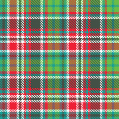Scottish Tartan Plaid Seamless Pattern, Plaid Patterns Seamless. Template for Design Ornament. Seamless Fabric Texture. Vector Illustration