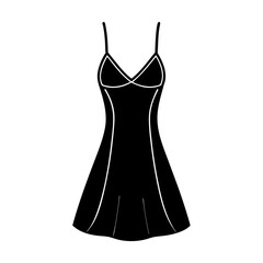 Slip Dress art vector illustration