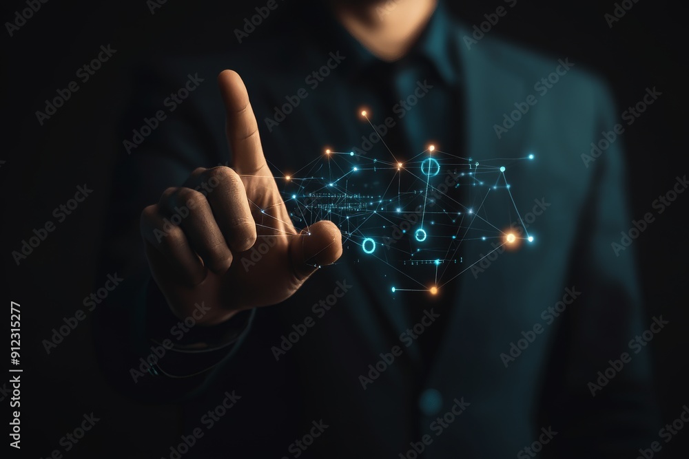 Poster an analysis of big data and the stock market. the use of machine learning and cyber mind dominance.