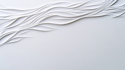 Fototapeta premium Blank coupon with a subtle, embossed pattern