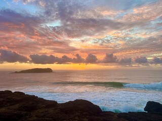 Obraz premium Island sunrise
