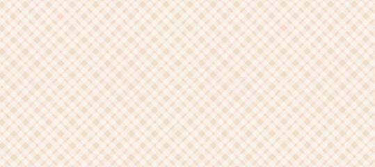 Diagonal white plaid in the beige background