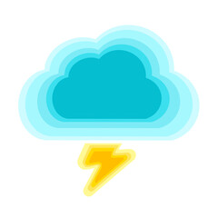  Sun behind cloud. Sun cloud icon. Logo. sun icon isolated on transparent background	