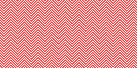 Red zigzag pattern design element background. Vector