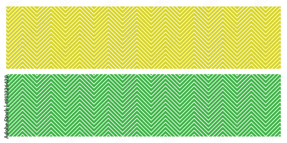 Poster Zigzag pattern graphic design element background. Vector