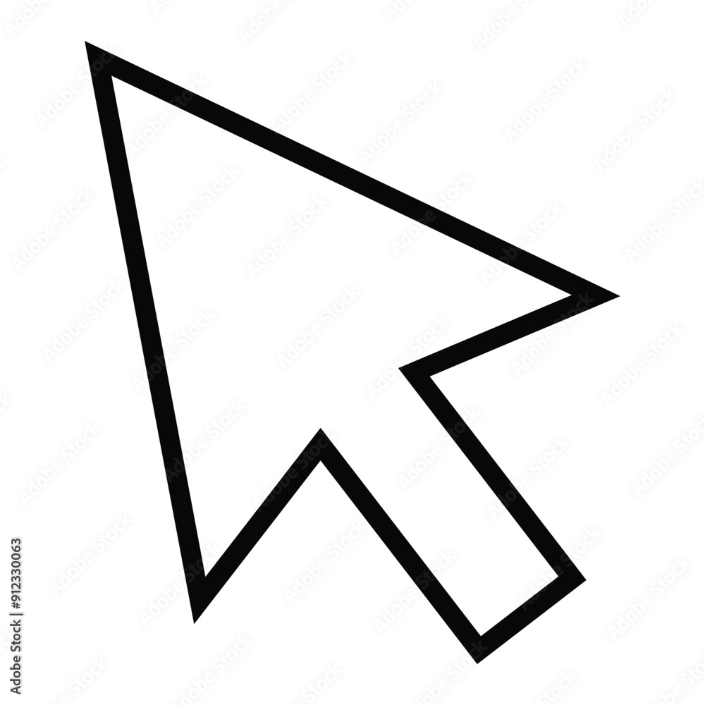 Poster computer mouse click pointer cursor arrow. mouse cursor arrow. cursor icon