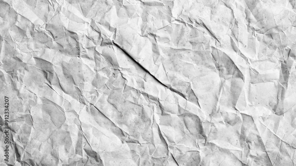 Poster a simple black and white image of an unmarked paper sheet