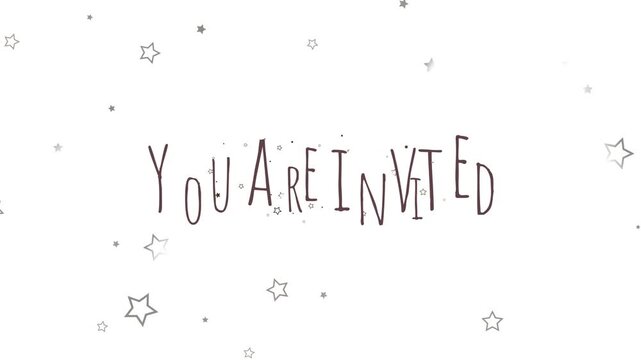 you are invited sign	