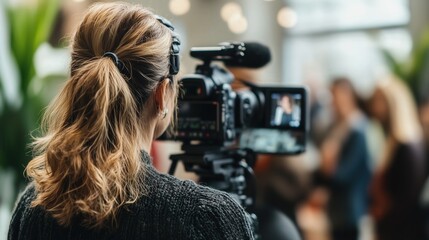 PR Manager Building Relationships with Journalists and Influencers: Strategic Networking and Communication for Effective Media Coverage. Enhancing Brand Visibility and Trust.