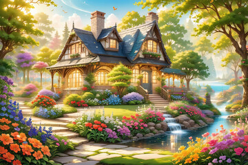 Enchanted Blossom Haven