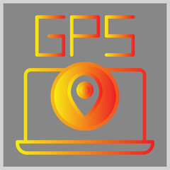 Fototapeta premium GPS Icon Design
