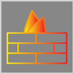 Firewall Icon Design