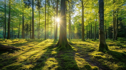 nature forest landscape