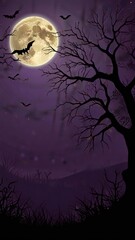 halloween night background