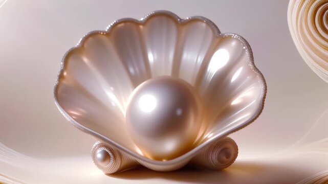 pearl in a shell