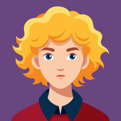 
blonde curtain haircut color art victor
