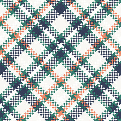 Tartan Seamless Pattern. Sweet Checker Pattern Template for Design Ornament. Seamless Fabric Texture.