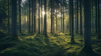 nature forest landscape