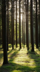 Fototapeta premium nature forest landscape