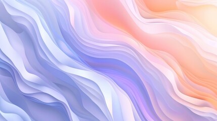 Obraz premium Abstract colorful dynamic wave pattern with vibrant blue and orange gradient background