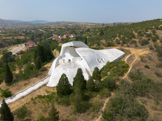 Kosturnica Monument in Veles, Northern Macedonia