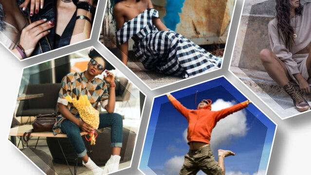 Hexagon Rotation Creative Intro