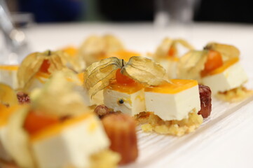 repas, fleur, vin d'honneur, décoration, mariage, salle, réception, 