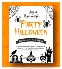 Halloween Invitation Letter for Halloween Party