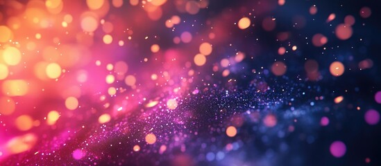 Cinematic Abstract Particle Bokeh Background for Digital Events and Game Trailers