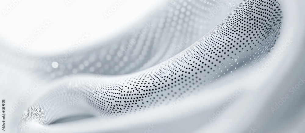 Poster contemporary abstract background for reports and presentations elegant white and gray design dotted 