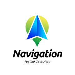 Compass Global Globe Earth Adventure GPS navigation logo design. Vector Illustration