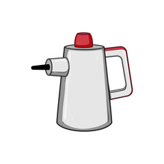 laundry steam cleaner cartoon. wash house, mop dry, furniture kitchen laundry steam cleaner sign. isolated symbol vector illustration