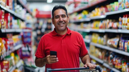 The Customer in Supermarket