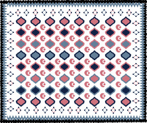 Ikat seamless geometric pattern Ethnic traditional seamless, Ethnic abstract ikat art ,Native American Indian, pattern design for background ,curtain, carpet, wallpaper, clothing,