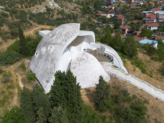 Kosturnica Monument in Veles, Northern Macedonia