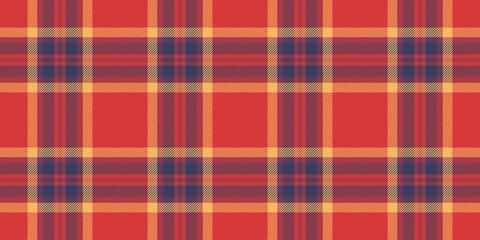 Asymmetric tartan check plaid, dogtooth texture background seamless. Retail pattern textile vector fabric in red and pink colors.